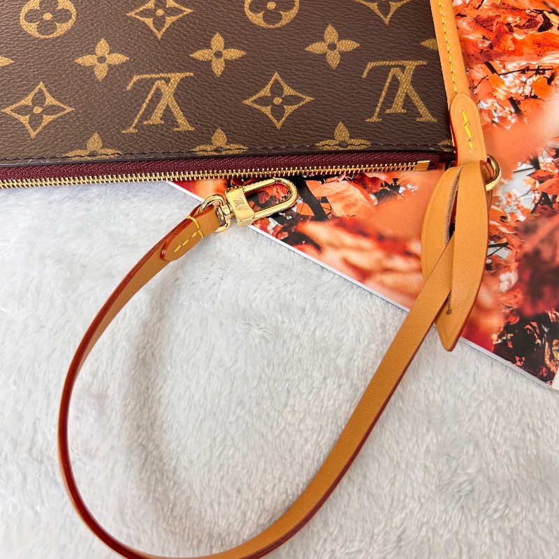 LV Carryall PM 老花小號肩背包 晶片款-34