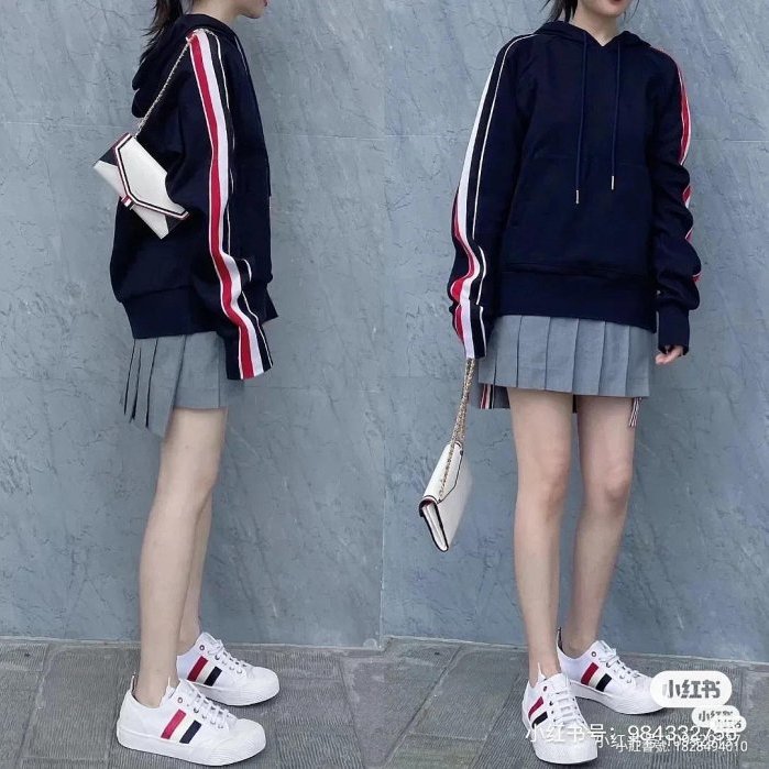 💎Han's house精品服飾💎Thom Browne TB 連帽 衛衣 帽T 日本製造 現貨 3-3