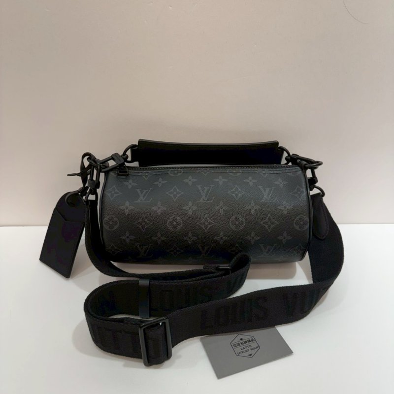 LV 斜背包/側背包/圓筒包 M46796 近全新-4