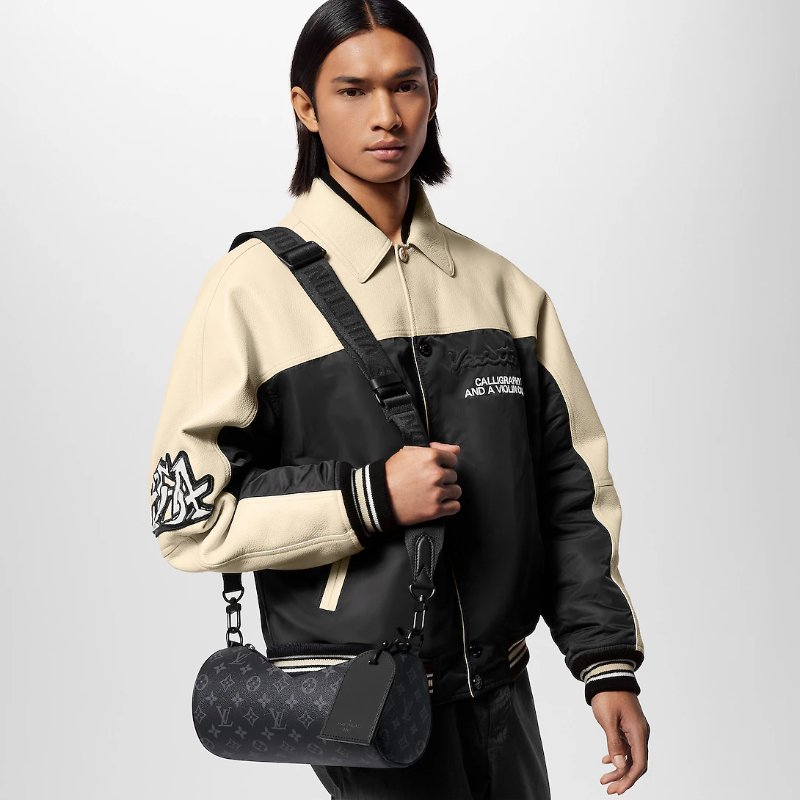 LV 斜背包/側背包/圓筒包 M46796 近全新-0