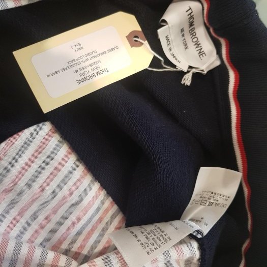 💎Han's house精品服飾💎THOM BROWNE TB 四槓 棉褲 長褲 原價26900-5