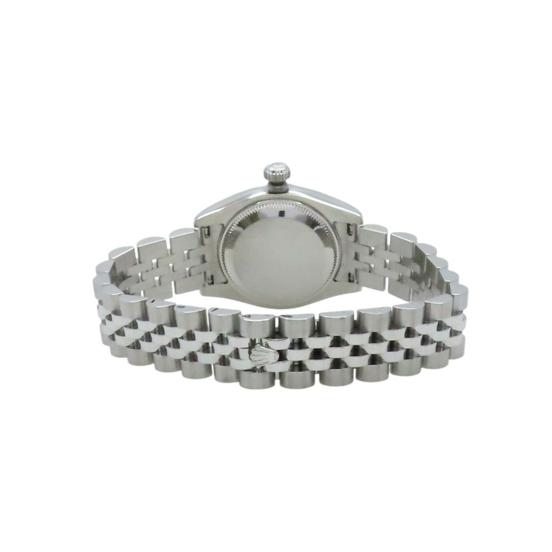 母貝錶盤 18K白金 不鏽鋼 10PD鑽石 Datejust 26 腕錶【ROLEX 勞力士】 179174G-2
