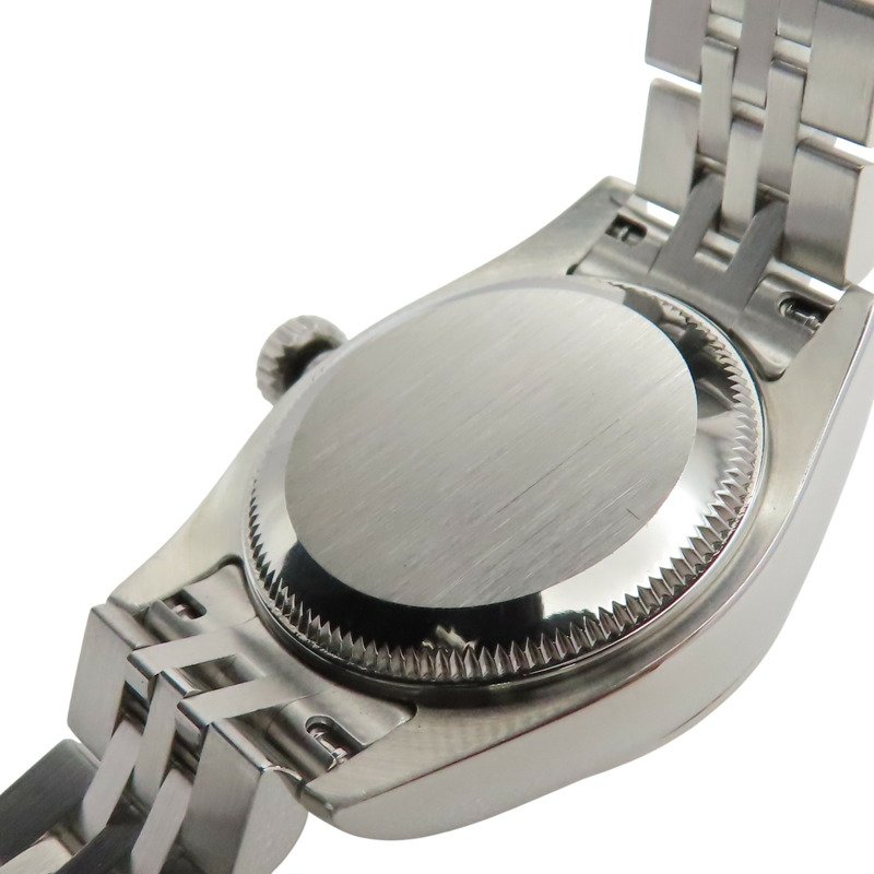 母貝錶盤 18K白金 不鏽鋼 10PD鑽石 Datejust 26 腕錶【ROLEX 勞力士】 179174G-3