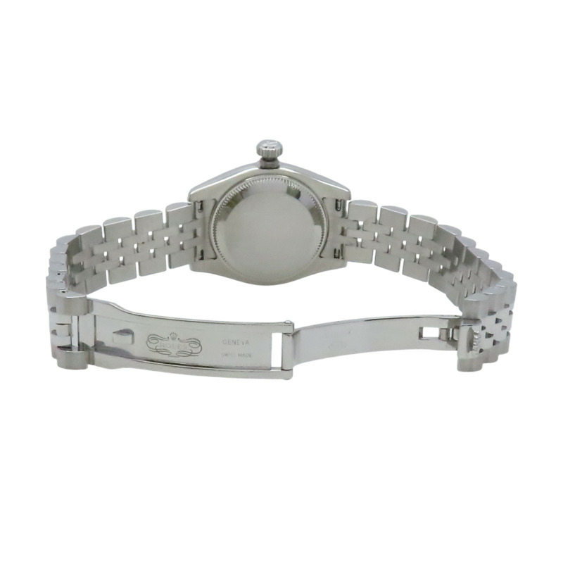 母貝錶盤 18K白金 不鏽鋼 10PD鑽石 Datejust 26 腕錶【ROLEX 勞力士】 179174G-7