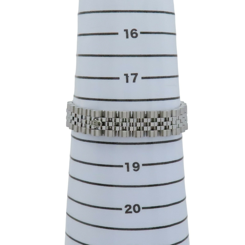 母貝錶盤 18K白金 不鏽鋼 10PD鑽石 Datejust 26 腕錶【ROLEX 勞力士】 179174G-8