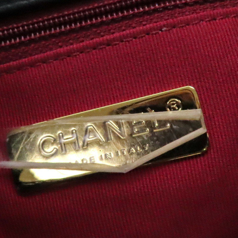 黑色 菱格紋 羊皮 19 後背包 金扣【CHANEL 香奈兒】 AS4223-3