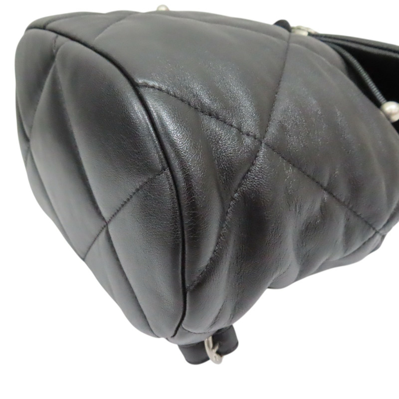 黑色 菱格紋 羊皮 19 後背包 金扣【CHANEL 香奈兒】 AS4223-8