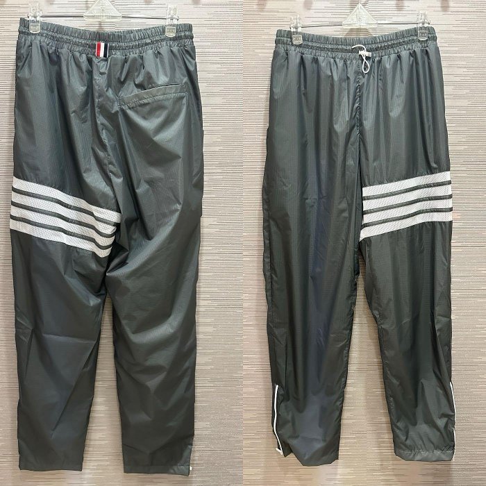 💎Han's house精品服飾💎THOM BROWNE TB 尼龍 四槓 長褲 現貨1 原價34600-1
