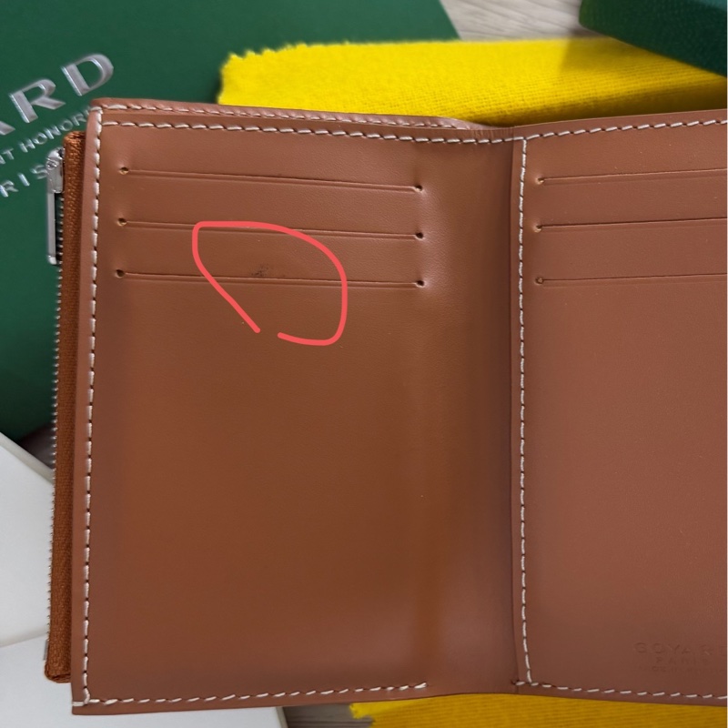 GOYARD Saint Gabriel 三折短夾 棕色-13