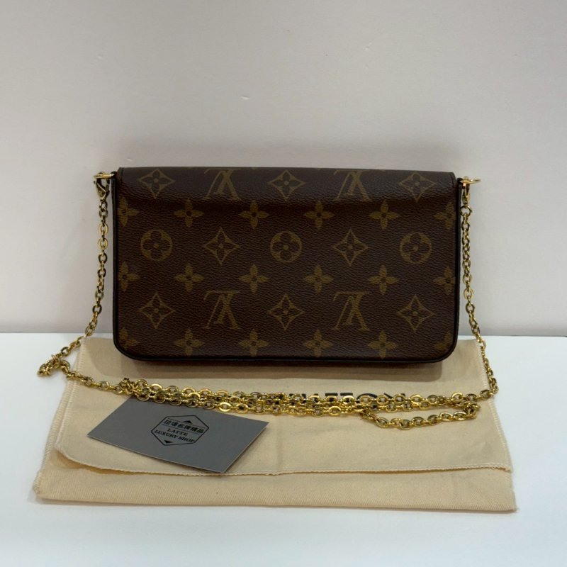LV 斜背包/側背包/WOC三合一/手拿包 M81896 9成新-1