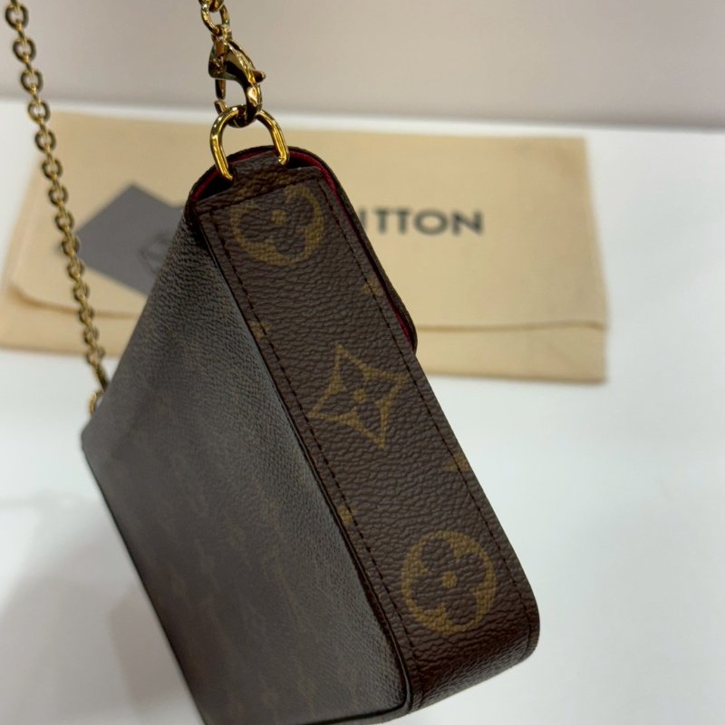 LV 斜背包/側背包/WOC三合一/手拿包 M81896 9成新-7