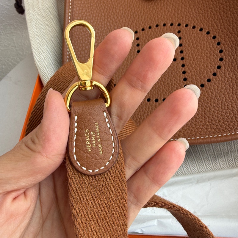 Hermes evelyne16金棕金-3