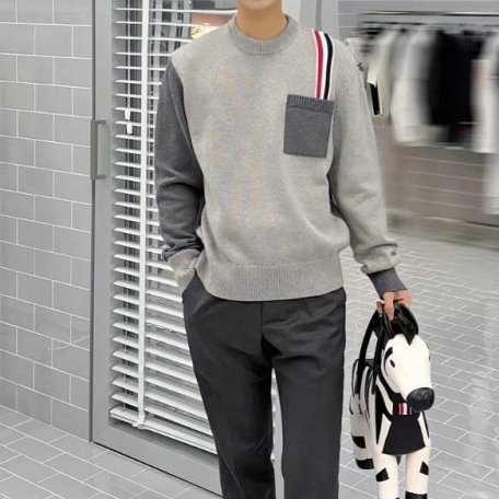 💎Han's house精品服飾💎Thom Browne 棉質 毛衣 針織衫 義大利製 現貨4原價36700-5