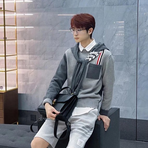 💎Han's house精品服飾💎Thom Browne 棉質 毛衣 針織衫 義大利製 現貨4原價36700-6