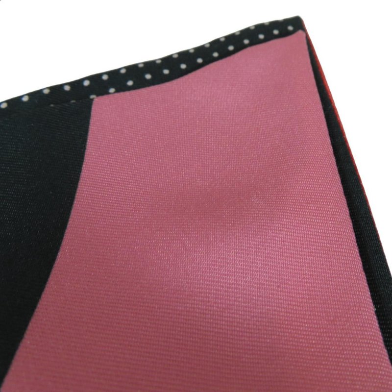 【巴黎站二手名牌專賣店】＊現貨＊HERMES 愛馬仕 真品＊亞馬遜祭典 Maxi Twilly 絕美粉色拼接點鑽 絲巾/長條巾-5