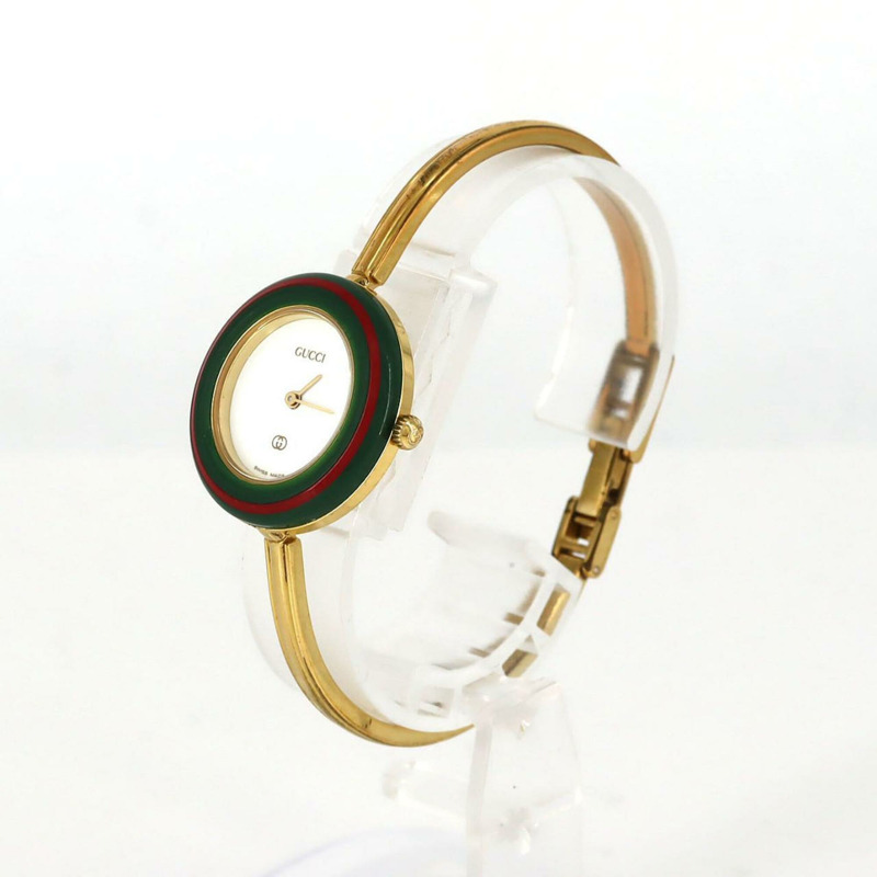 Gucci Change Ring GP M碼 1100-L 石英錶-1
