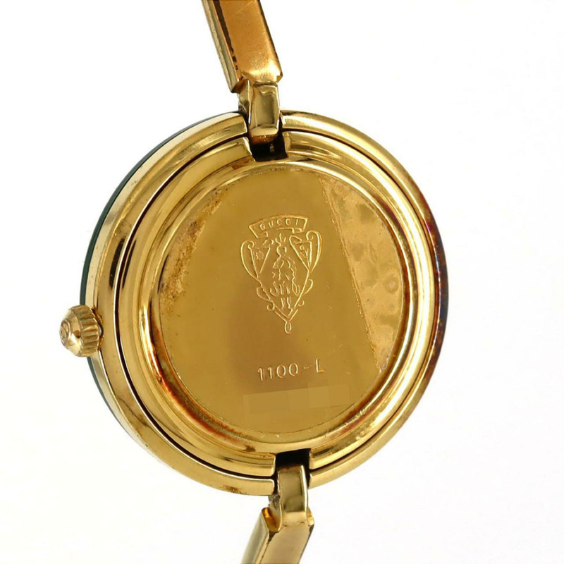 Gucci Change Ring GP M碼 1100-L 石英錶-4