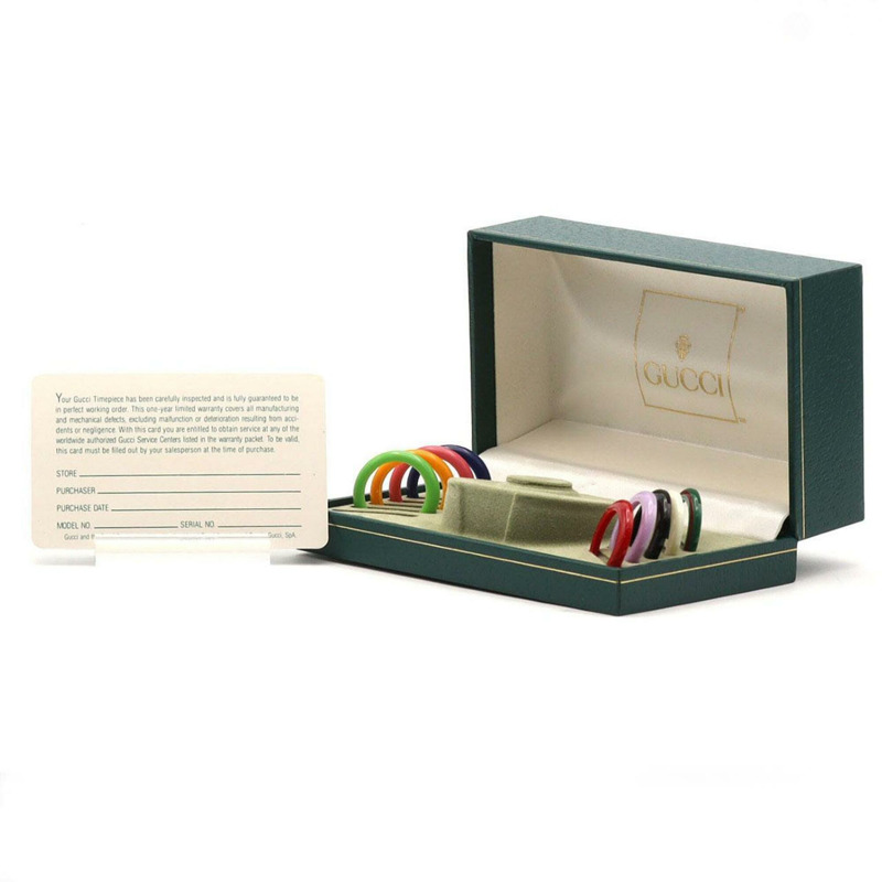 Gucci Change Ring GP M 碼 11 12 石英錶-6