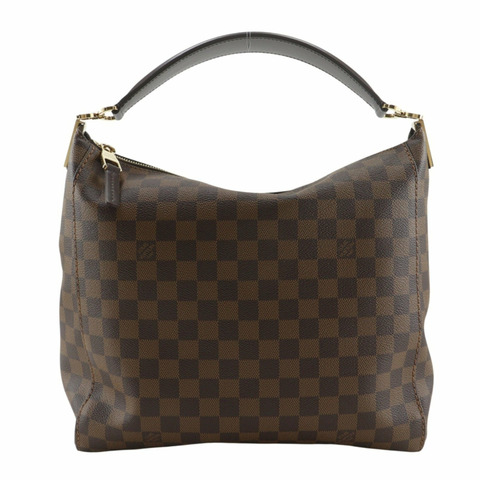 路易威登 Portobello PM 單肩包 N41184 Damier 帆布 2014 棕色 SP0174 A4 女士