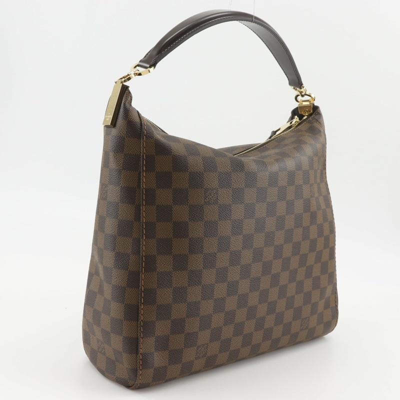 路易威登 Portobello PM 單肩包 N41184 Damier 帆布 2014 棕色 SP0174 A4 女士-2