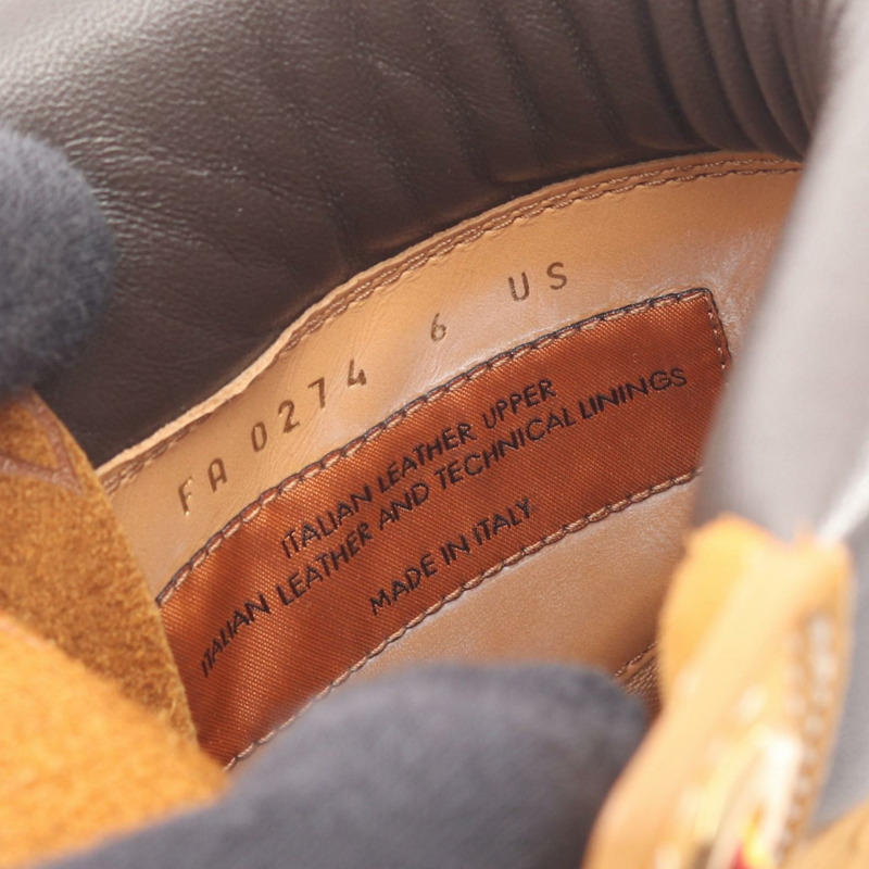 路易威登 LV Timberland 6吋 Ancre 靴子 1AD72V 皮革 米棕色 二手 6-5