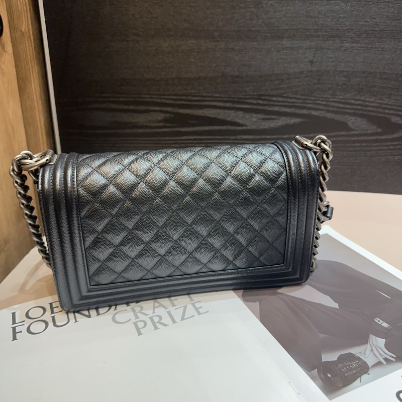 Chanel 荔枝牛皮boy25-1