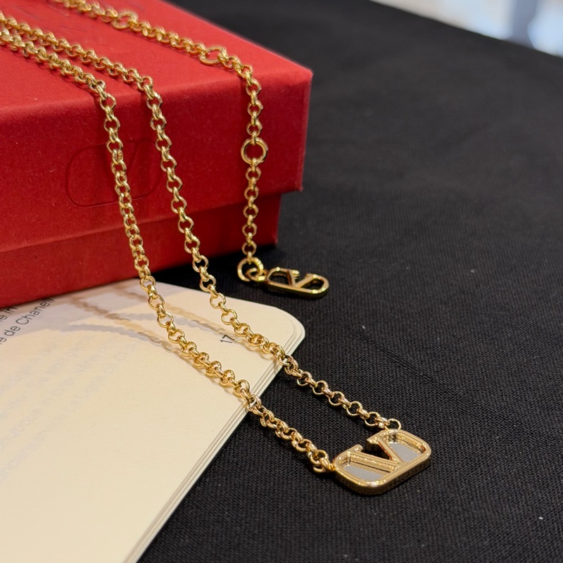 Valentino Garavani VLogo Signature項鍊/金-3