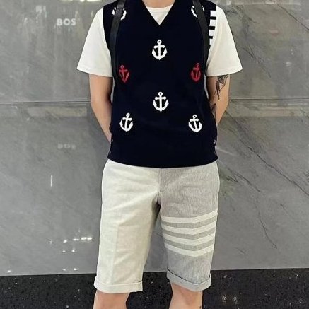 💎Han's house精品服飾💎THOM BROWNE TB 四槓 短褲 西裝褲 日本製 現貨3原價33700-0