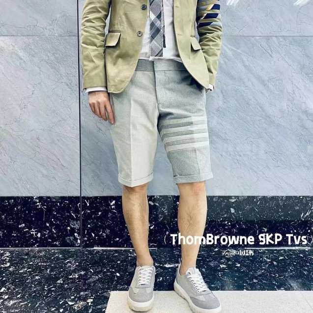 💎Han's house精品服飾💎THOM BROWNE TB 四槓 短褲 西裝褲 日本製 現貨3原價33700-6