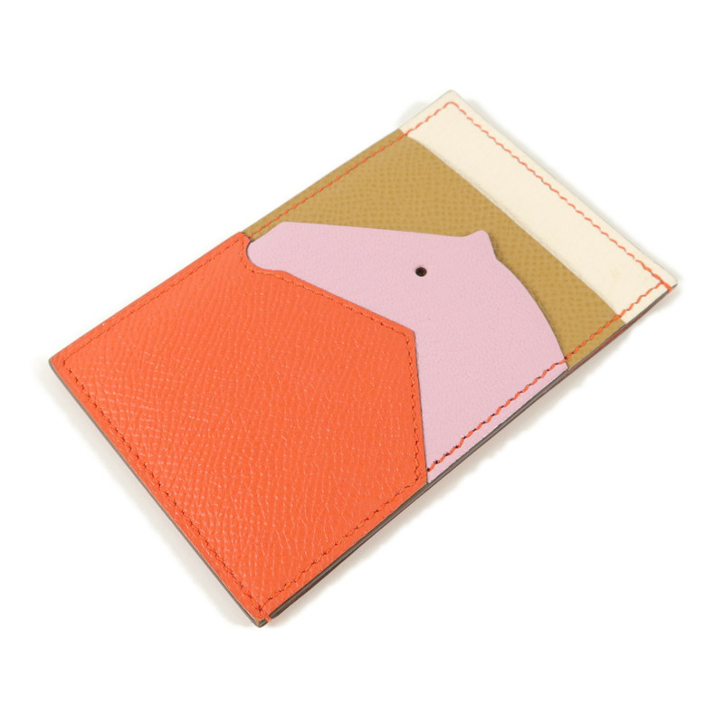 HERMES Epsom皮革Les Petits Chevaux卡片套-2
