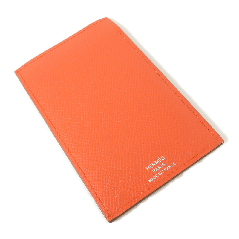 HERMES Epsom皮革Les Petits Chevaux卡片套-3
