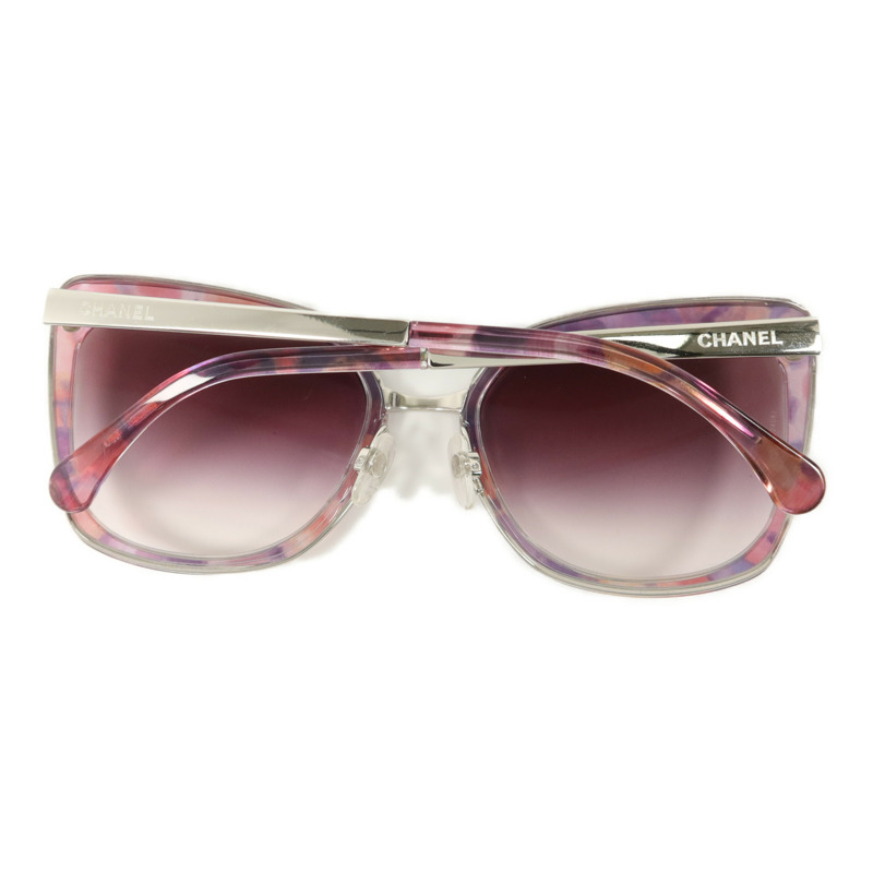 CHANEL PVC/金屬Sunglasses太陽眼鏡-3
