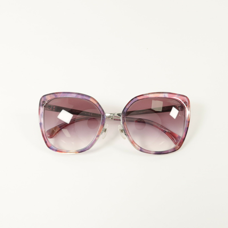 CHANEL PVC/金屬Sunglasses太陽眼鏡-4
