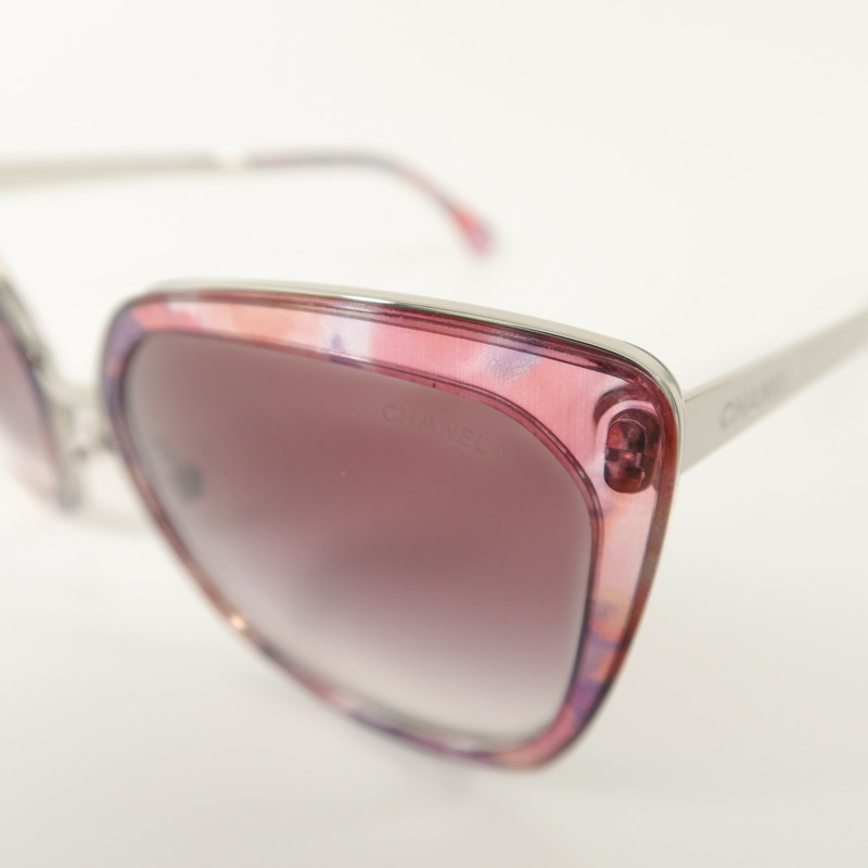 CHANEL PVC/金屬Sunglasses太陽眼鏡-5