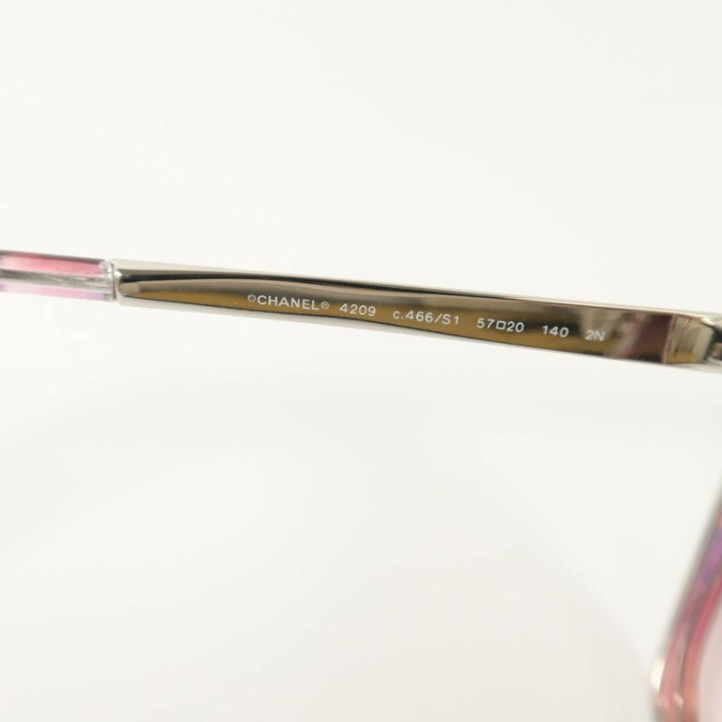 CHANEL PVC/金屬Sunglasses太陽眼鏡-9
