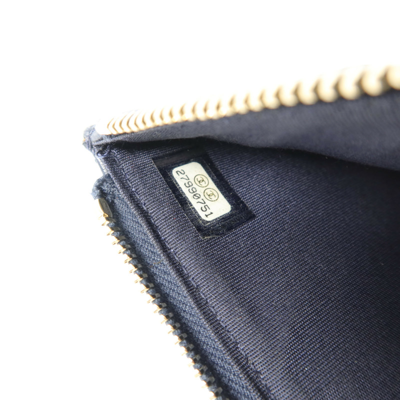 CHANEL 羊皮皮革Classic Phone Pouch with Zipper長錢包-6