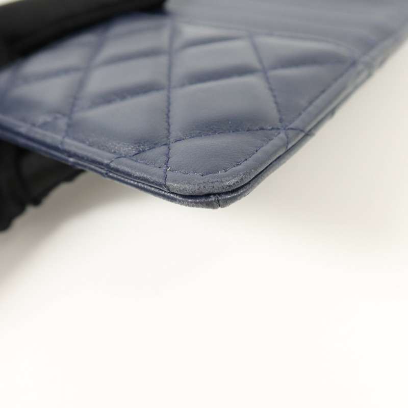 CHANEL 羊皮皮革Classic Phone Pouch with Zipper長錢包-16