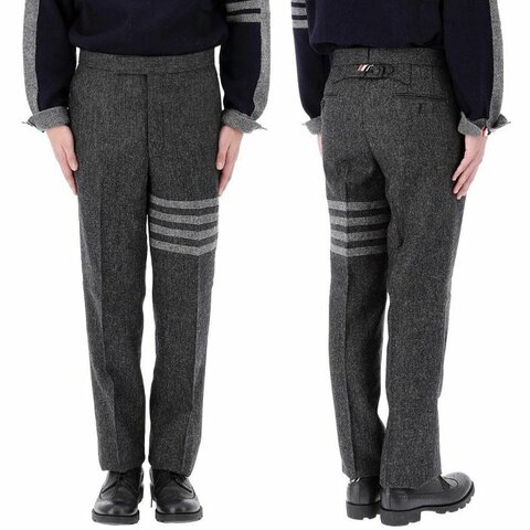 💎Han's house精品服飾💎THOM BROWNE TB 四槓 羊毛 長褲 西裝褲  現貨2 原價43900
