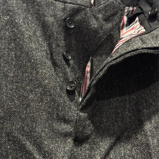 💎Han's house精品服飾💎THOM BROWNE TB 四槓 羊毛 長褲 西裝褲  現貨2 原價43900-5