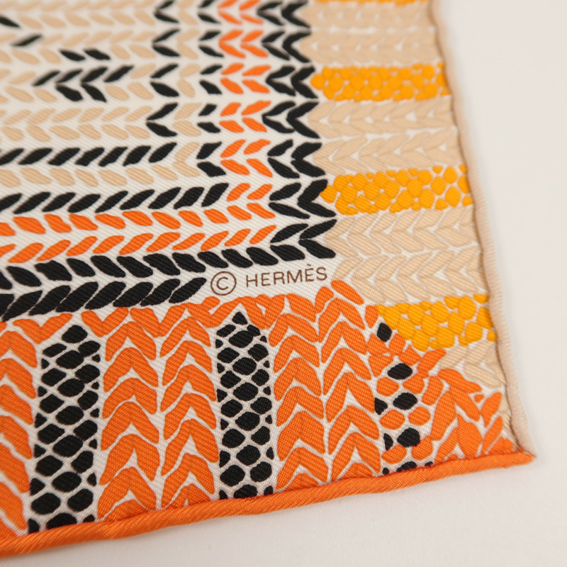 HERMES 絲質Scarf 90X90絲巾-7