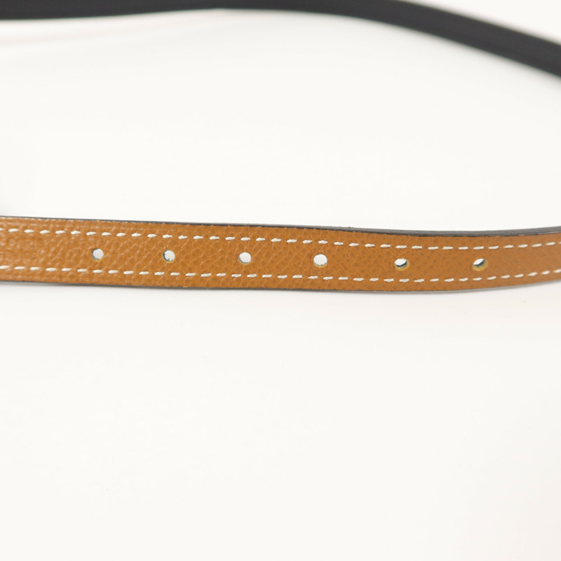 HERMES Epsom皮革Belt皮帶Gold-6