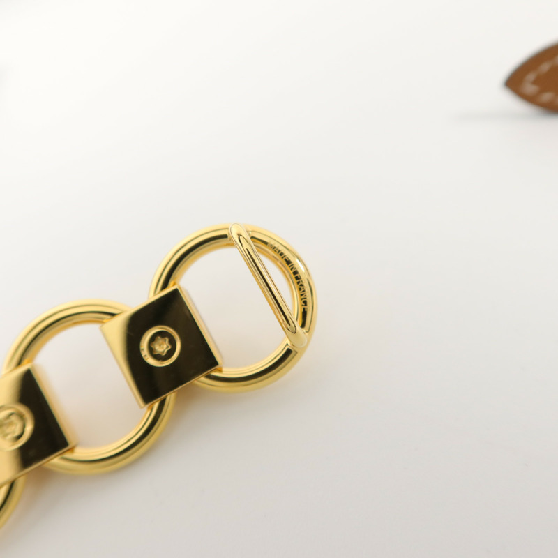 HERMES Epsom皮革Belt皮帶Gold-10