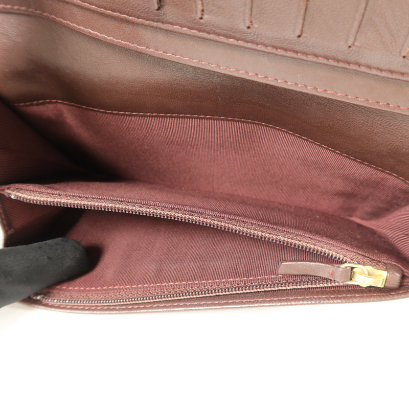 CHANEL 羊皮皮革Long Bifold Wallet長錢包-6