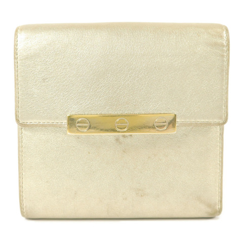 CARTIER 皮革Love Compact Wallet錢包