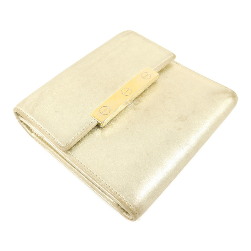 CARTIER 皮革Love Compact Wallet錢包-2