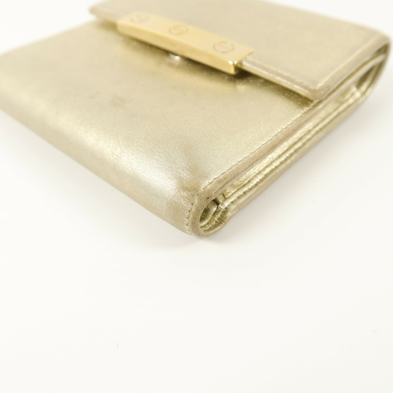 CARTIER 皮革Love Compact Wallet錢包-11
