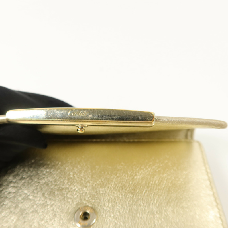 CARTIER 皮革Love Compact Wallet錢包-17