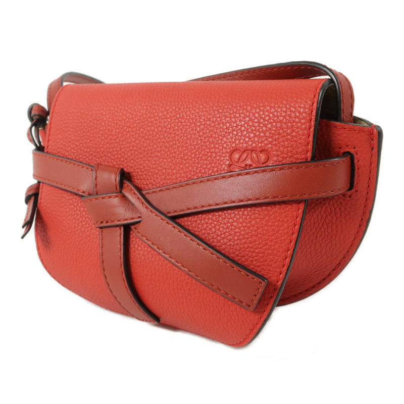 LOEWE 牛皮皮革Mini Gate肩背袋-2