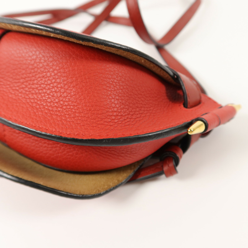 LOEWE 牛皮皮革Mini Gate肩背袋-12