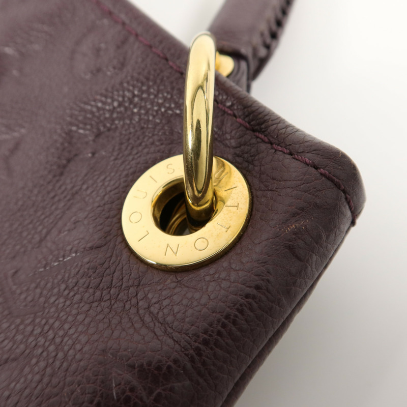 LOUIS VUITTON Monogram Empreinte Artsy MM肩背袋-14